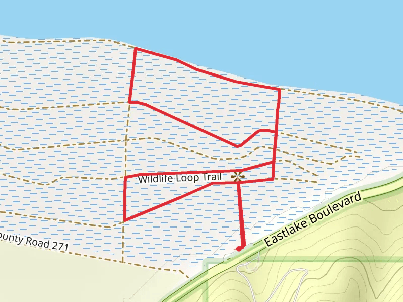 Wildlife Loop Trail from Eastlake Boulevard