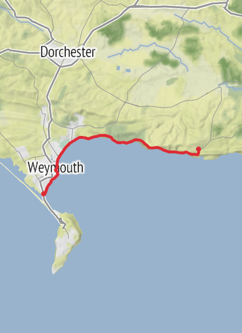 Purbeck Walking mobile static map