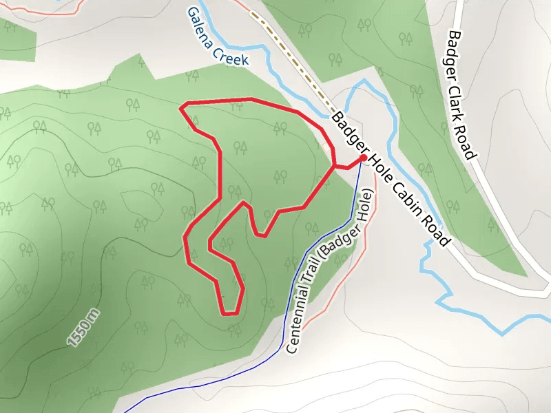 Badger Hole Loop Trail