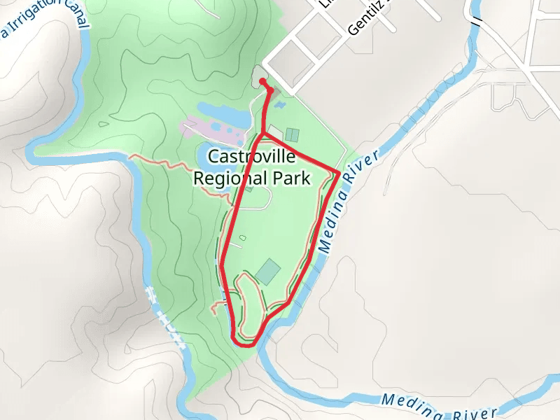 Renkin Family Cemetery and Medina River Loop