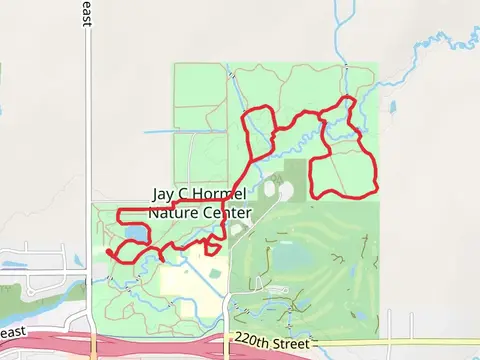 Pine, Lone Oak, Big Bluestem and Pond Loop