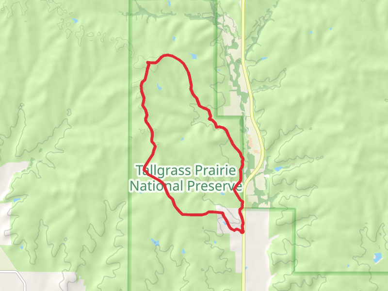 Scenic Overlook Trail and Prairie Fire Loop