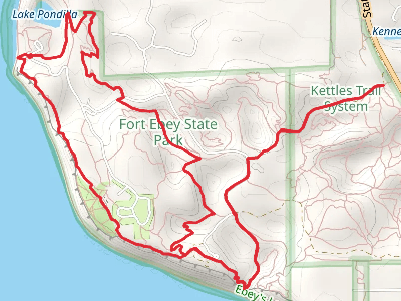 Bluff Trail and Hokey-Ka-Dodo Loop