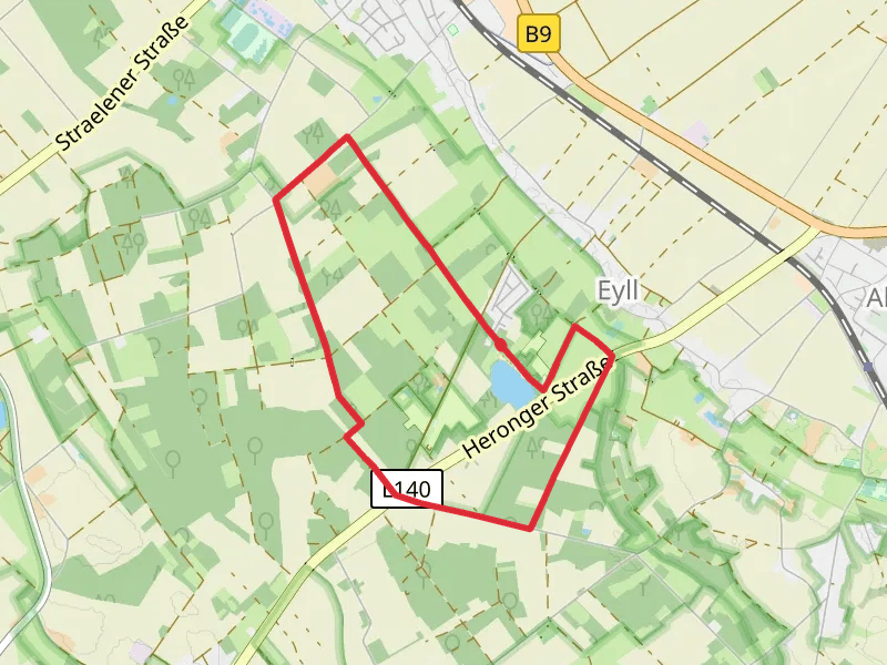 Eyller See Rundweg and Rhein-Niers Weg