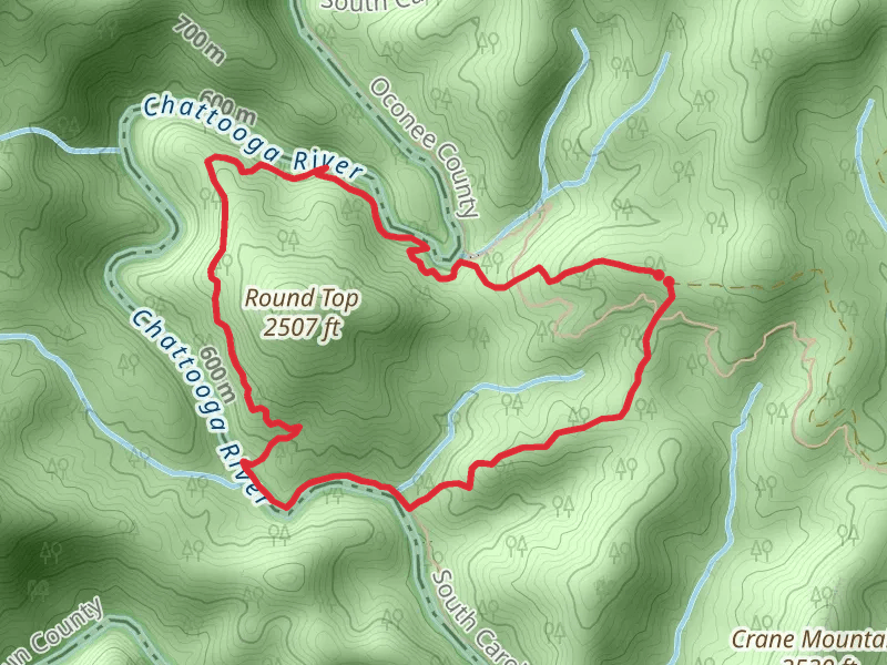 Crack in the Rock and Foothills Trail