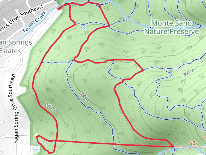 Alms House, Three Caves and Wagon Loop Trail