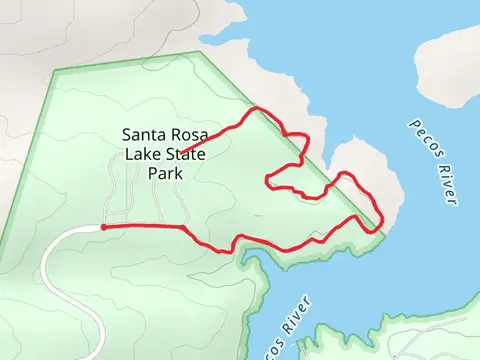 Santa Rosa Lake State Park Walk