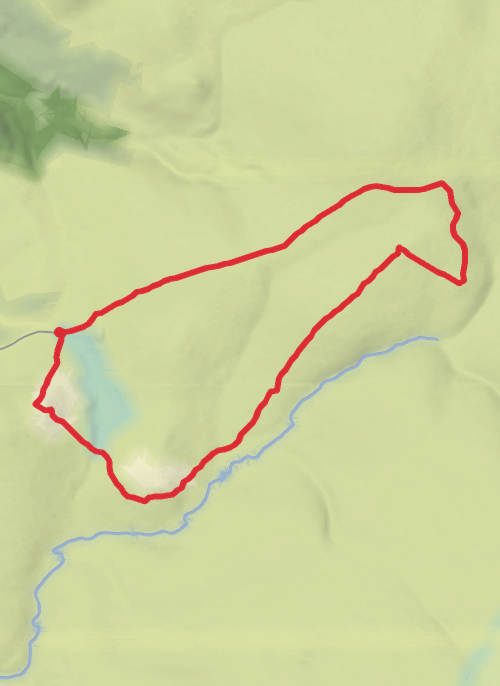 West Devon Hiking mobile static map