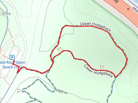 Lower and Upper Hogback Loop Trail