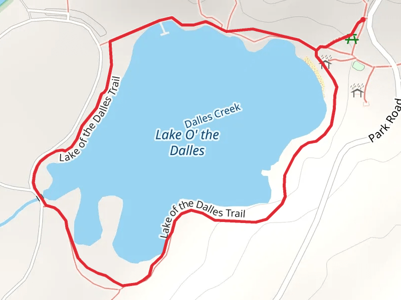 Lake O' the Dalles Loop