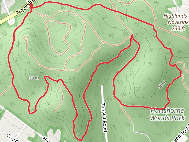 Hartshorne Woods Park Loop