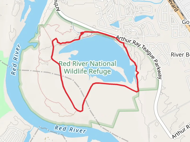 Lake Caroline Loop