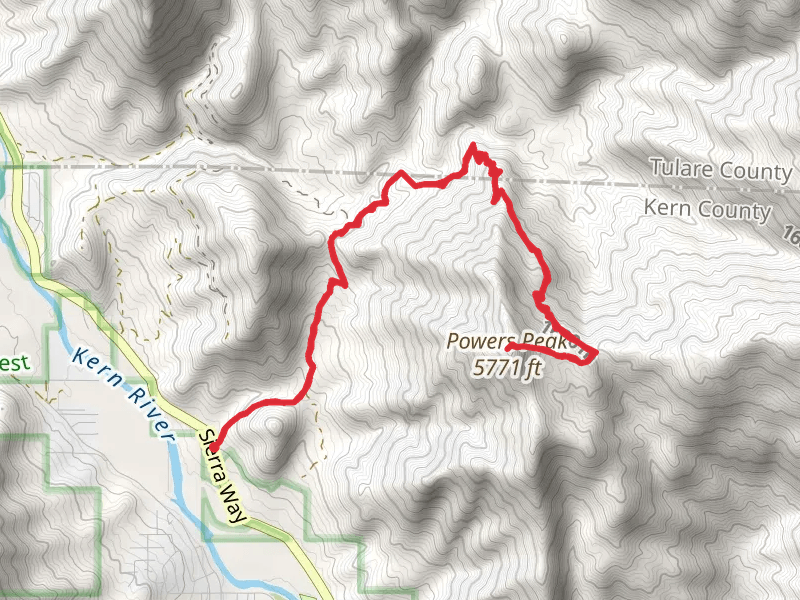 Powers Peak via Cannell Trail