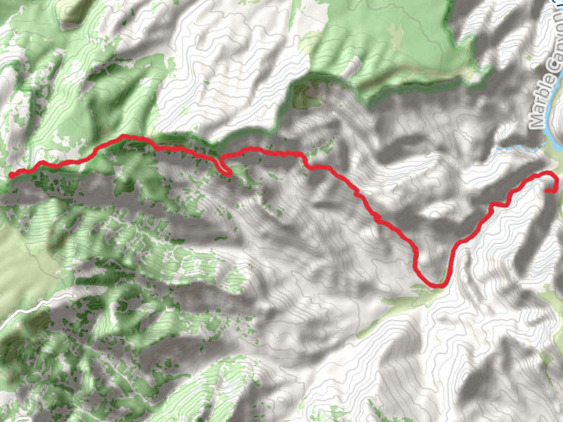 Nankoweap Trail Out and Back