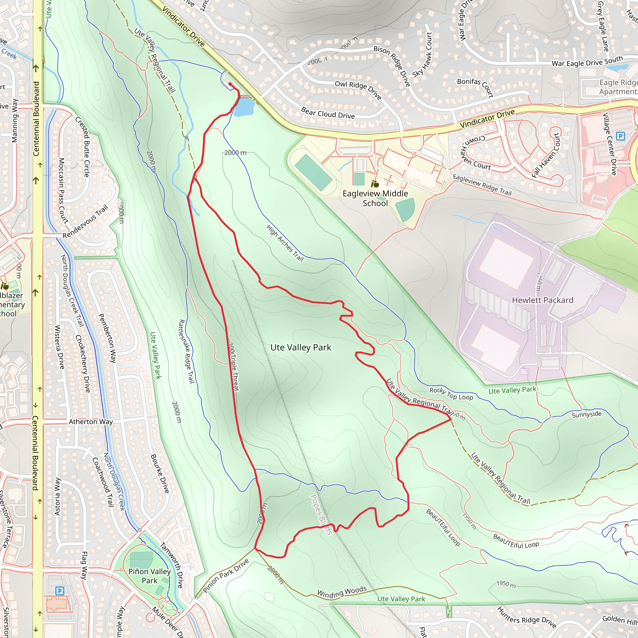 Ute Valley Park and Pine Ridge Trail | El Paso County | Colorado