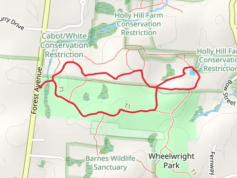 Wheelwright Park Lane Loop Trail