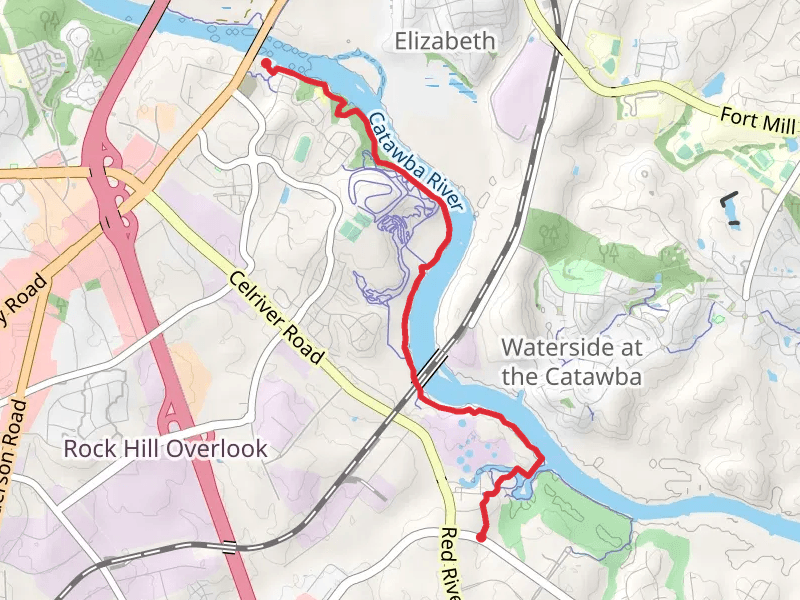 Piedmont Medical Center and River Park Trail