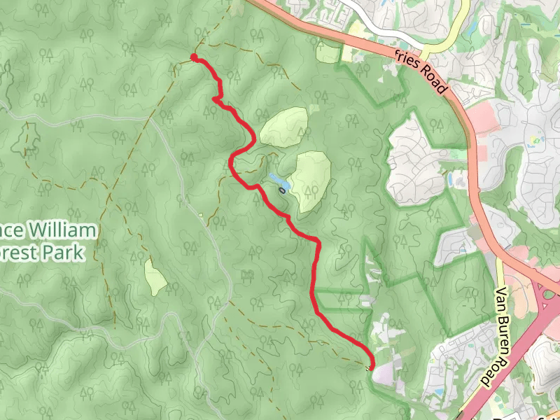 Quantico Creek - North Valley Trail