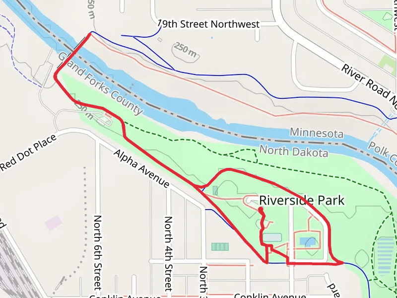 Greenway Path and Riverside Park Loop