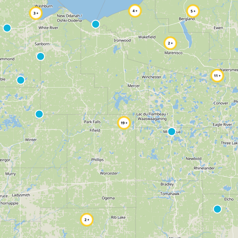 Price County Static Map
