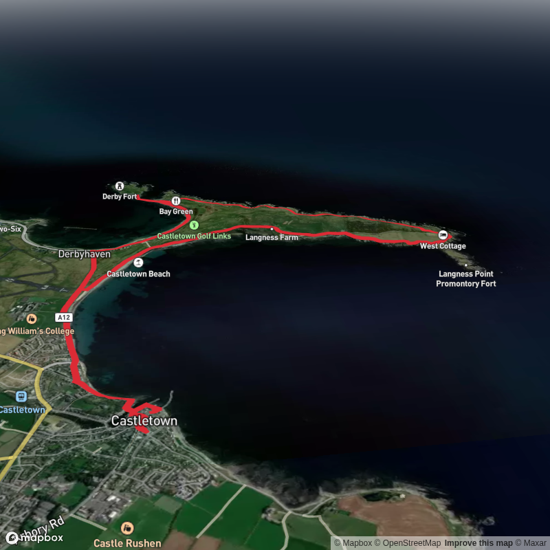 Smoke House to Lighthouse and Derby Haven Beach Loop