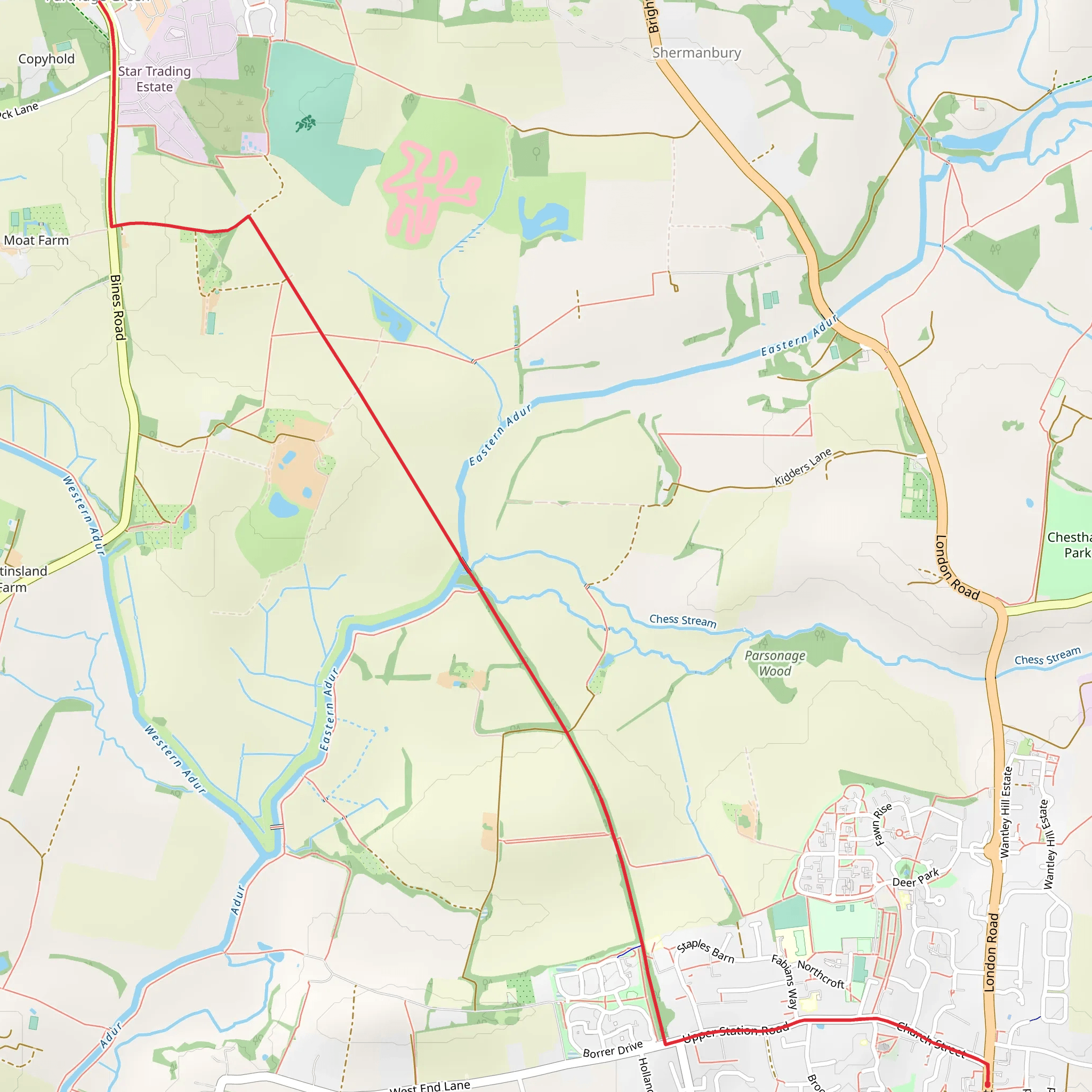 Henfield to Partridge Green Walk | West Sussex | England