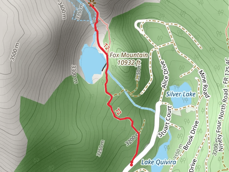 Saint Mary's Glacier and Saint Mary's Lake