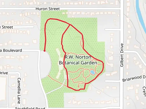 R W Norton Botanical Garden Loop