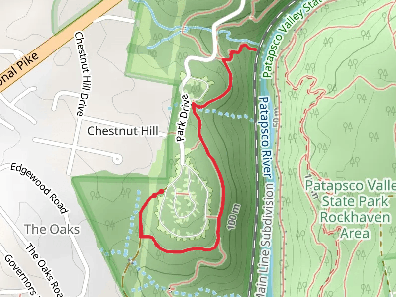 Hollofielfd Campground Connector Trail
