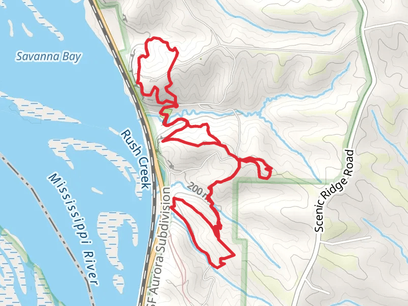 Prairie View Trail and Sentinel Trail Loop