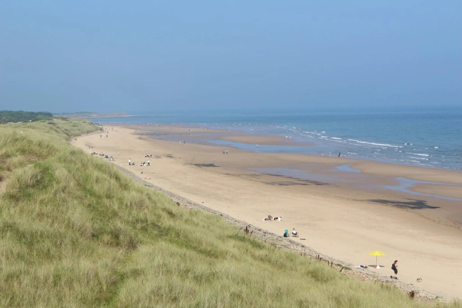 An image depicting the trail Druridge Bay Country Park and its surrounding area.