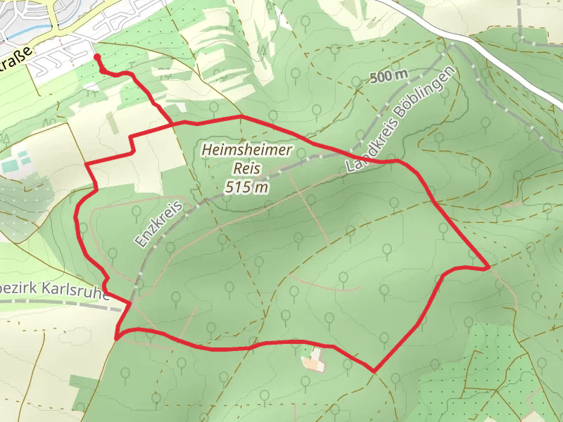 Malmsheimer Weg and Hausener Weg Loop
