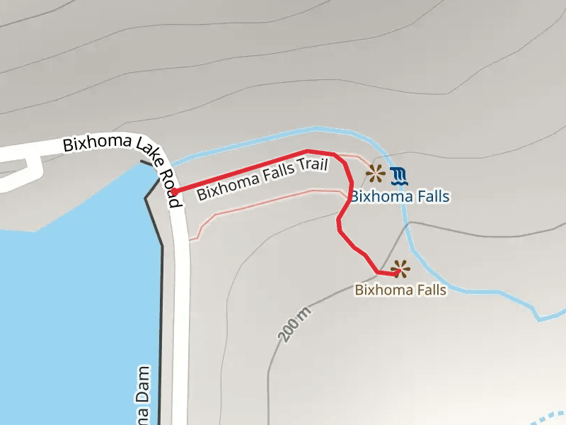 Bixhoma Falls Trail