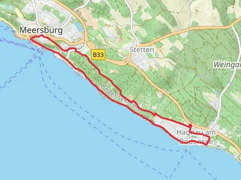 Heuberg Allgau Weg and Uferpromenode Loop