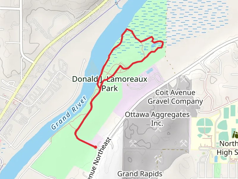 Donald J Lamoreaux Park Loop