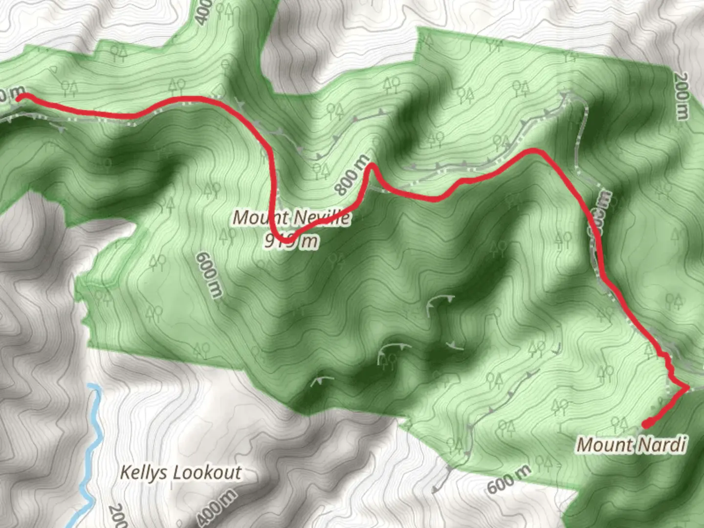An image depicting the trail Goorgana Track and its surrounding area.