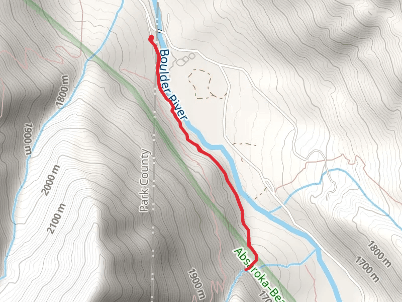 Boulder River-Great Falls Trail