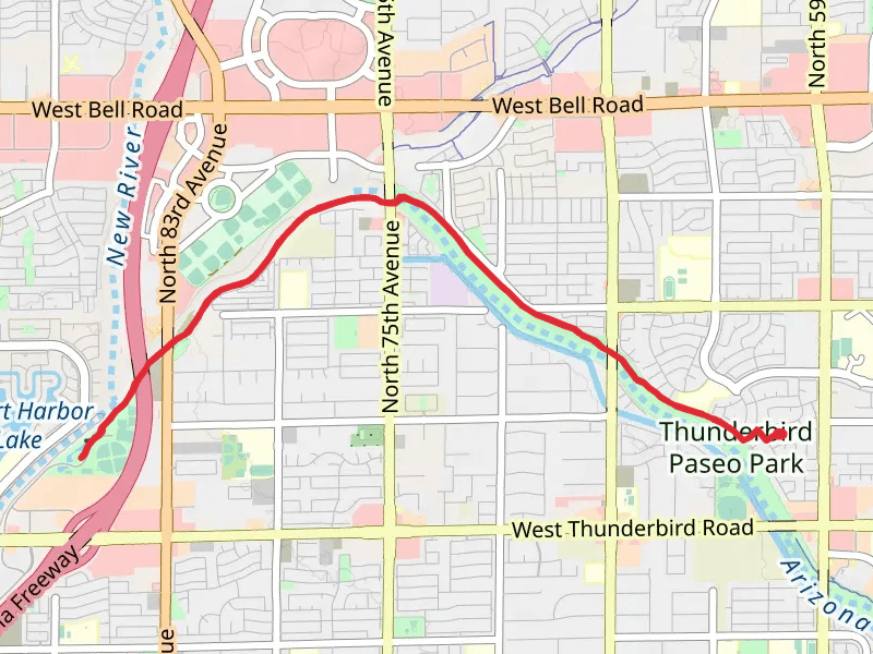 Arizona Diversion and Skunk Creek Trail