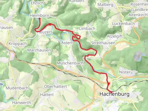 Heimborn to Hachenburg via Marienwanderweg