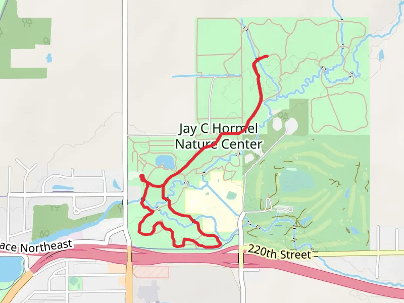 South Trail, West Prairie and Lone Oak Loop