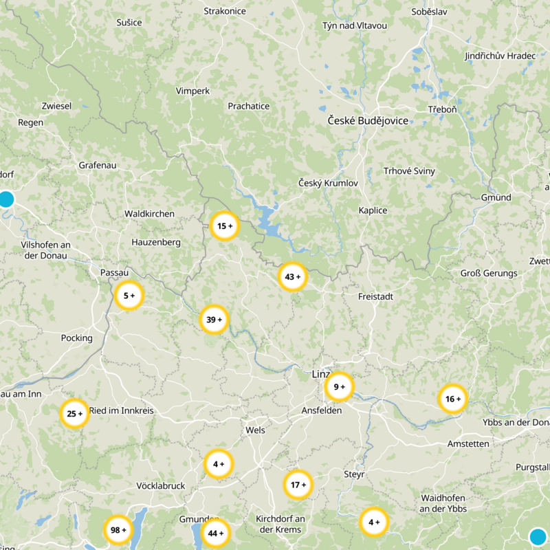 Bezirk Rohrbach Static Map