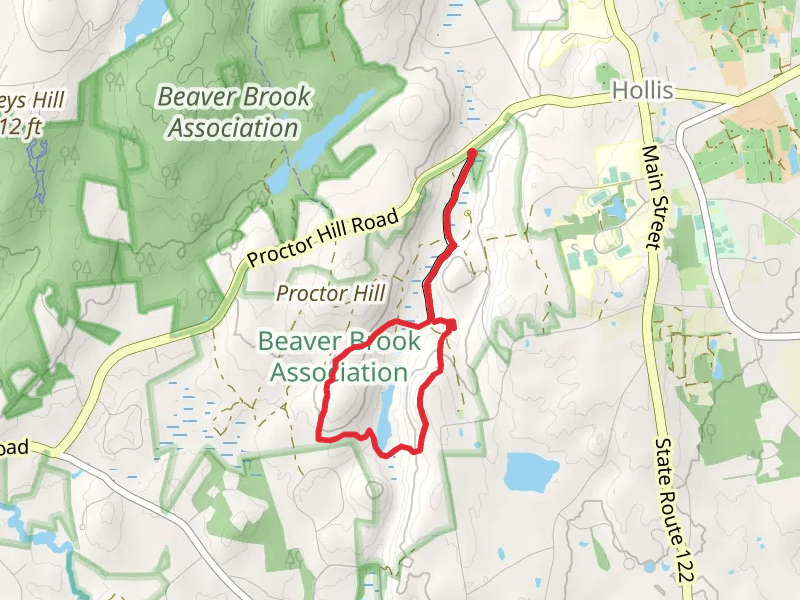 Beaver Brook and Maple Ridge Trail Loop