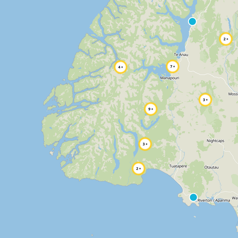 Southland Static Map