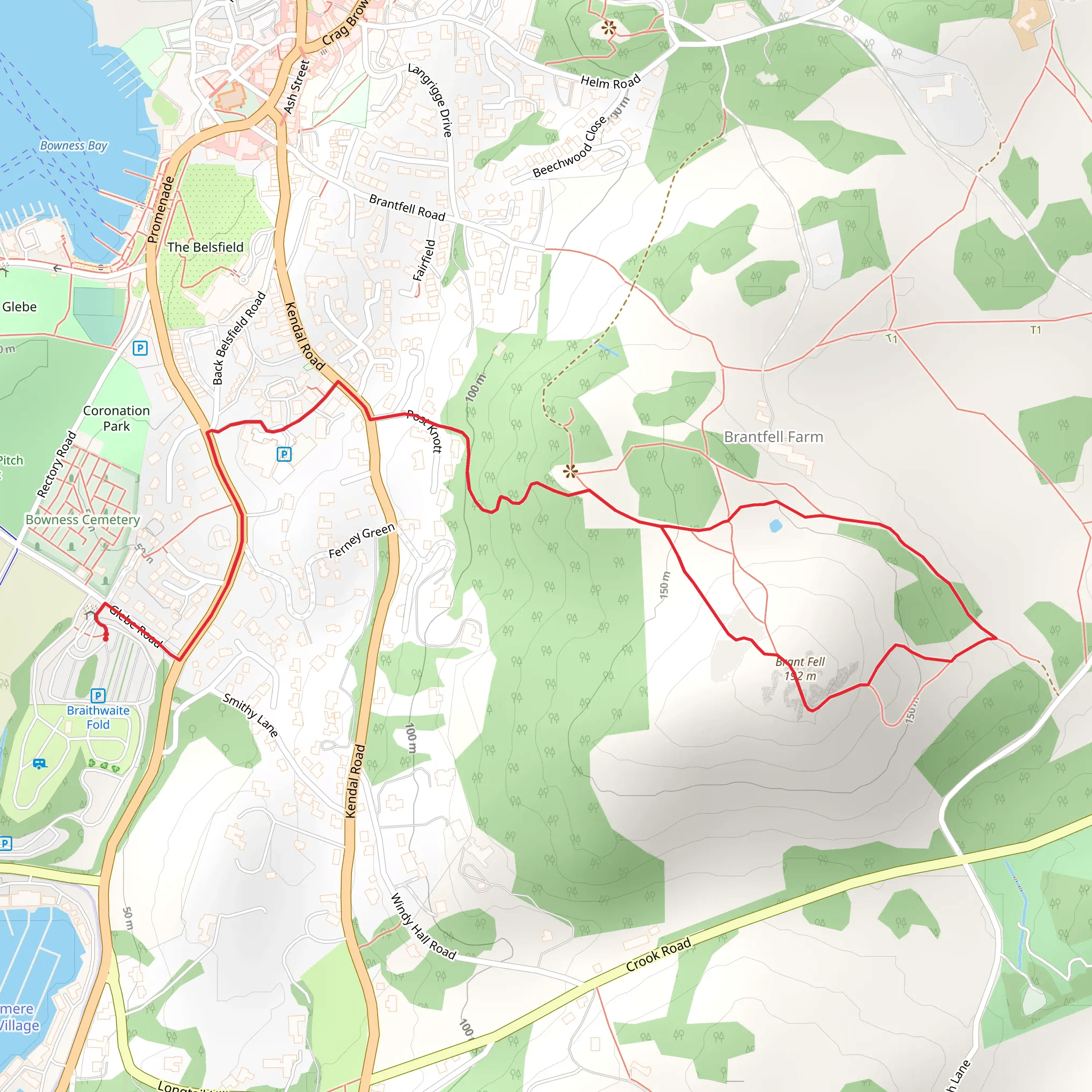 Dragoneye Place Loop mobile static map