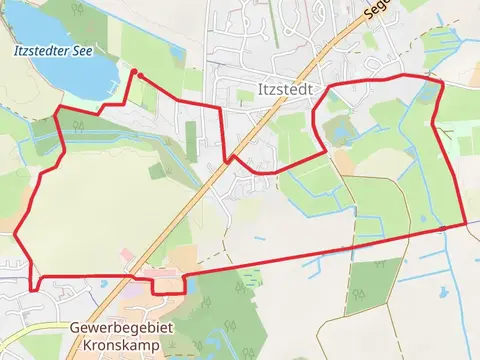 Rundweg durch die Gemeinde Itztedt and Von Nahe zum Nienwohlder Moor