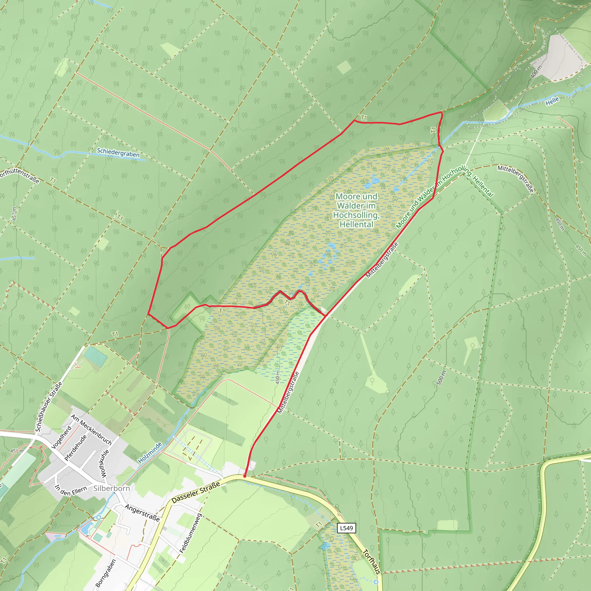 LLR - Hochmoor mobile static map