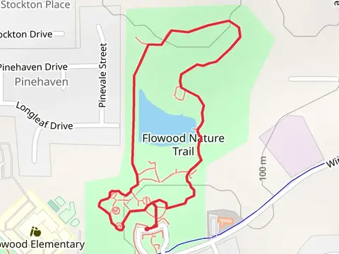 Flowood Nature Trail lake Loop