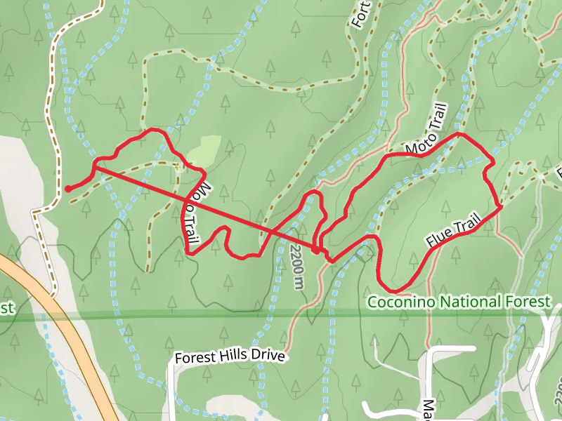 Moto and Flue Trail