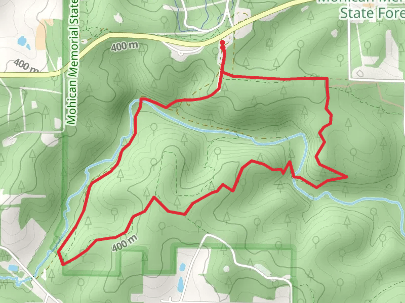 Red and Blue Loop Trail