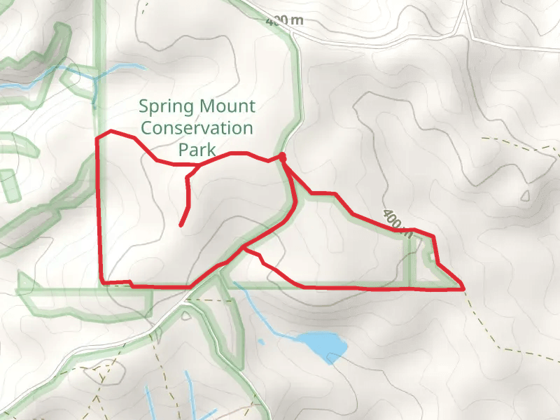 Spring Mount Conservation Park Track